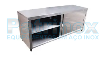 Gabinete em aço inoxidável para cozinhas industriais | Patrinox