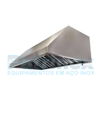 COIFA EM AÇO INOXIDÁVEL COM FILTRO | Patrinox