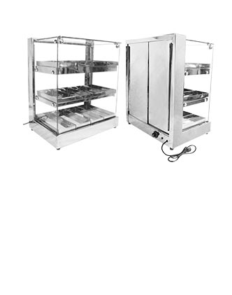 Estufa para salgados tripla 3 andares | Patrinox