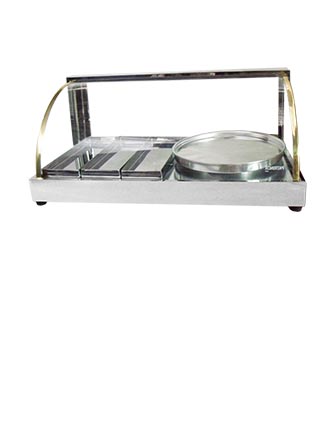 Estufa para salgados vidro curvo em linha | Patrinox